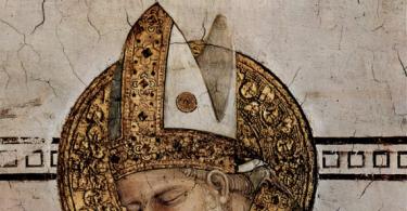 Що страждає Середньовіччя: що насправді зображено на мініатюрах з веселими підписами Бачення святого Амвросія