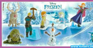Кіндер Сюрприз Холодне Серце, іграшки Ельза та Анна для дівчаток (Kinder Surprise Frozen)
