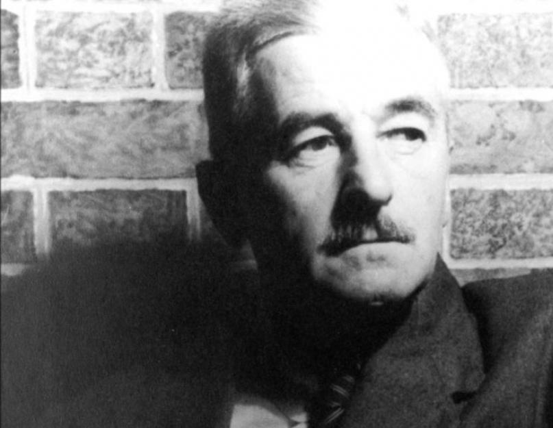 Biografia lui William Faulkner.  Biografie.  Distins cu Premiul Nobel