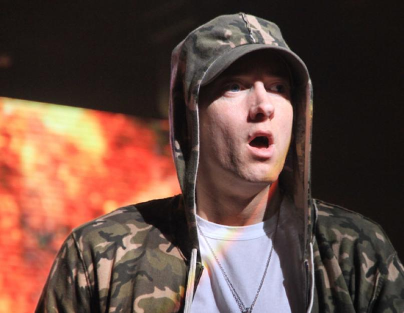 ประวัติศาสตร์ชีวิต.  Eminem: ชีวประวัติของ Eminem Specialist
