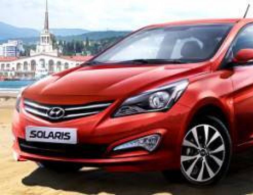 Noviy Solaris yol təhsili.  Hyundai Creta-nın texniki xüsusiyyətləri