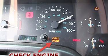 Co znamená Check Engine v autě a co dělat v případě požáru